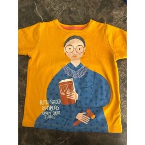 Ruth Bader Ginsburg Supreme Court Justice Kids Shirt Size 6